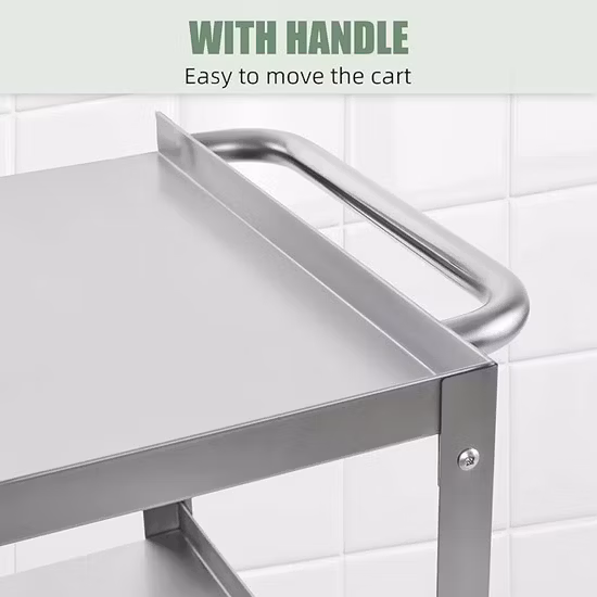 Bamboo Spice Jar Rack Drawer Organizer Insert 3 Tiers in Drawer