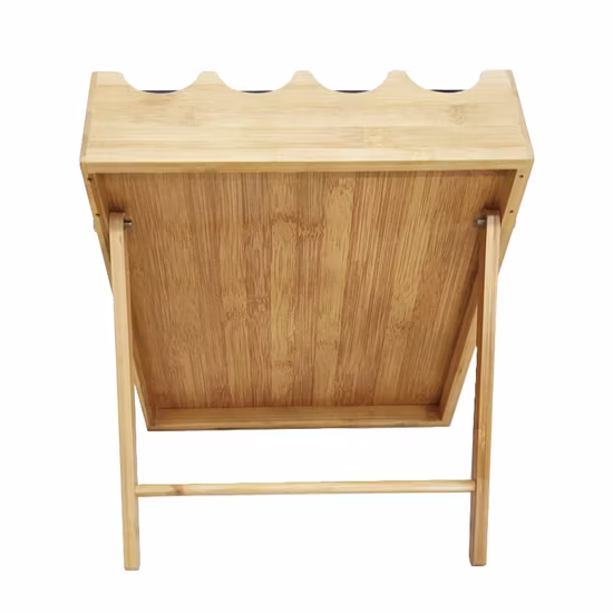 Space Saving for Kitchen Bamboo Spice Storage Rack 4tier Cabinet Storage Organizer for Drawer